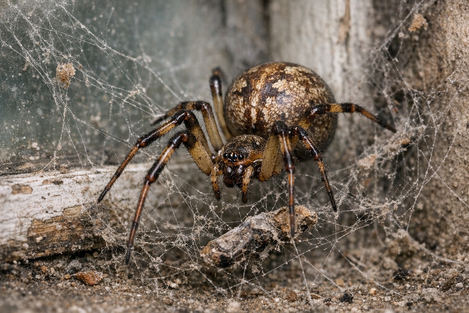 Spiders — close-up