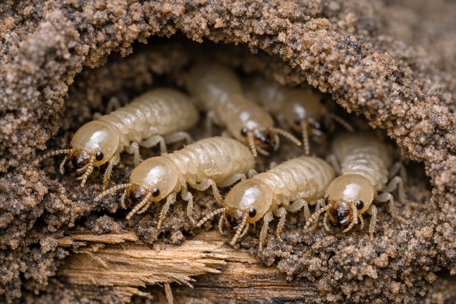 Termites — close-up